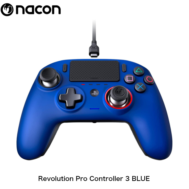 Nacon ナコン Revolution Pro Controller 3 レボリューション プロ コントローラー3 Ps4 Pc プロコン Eスポーツ 有線 V3 日本語説明書付き Netsystemtech Com