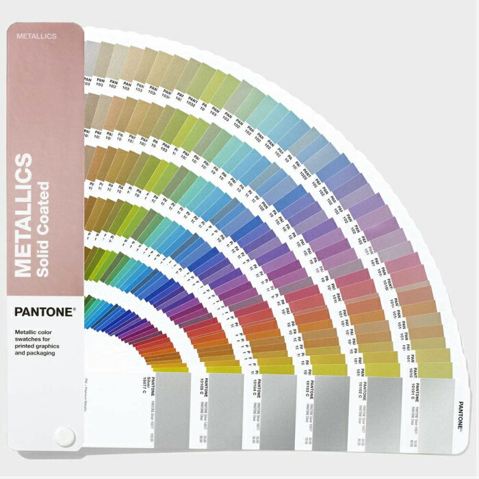 Pantone パントン 色見本 Gg1507a メタリックコーテッドガイド パントーン 色指定 デザイナー グラフィック 色見本帳 印刷 カラーチャート 配色 印刷 Umu Ac Ug
