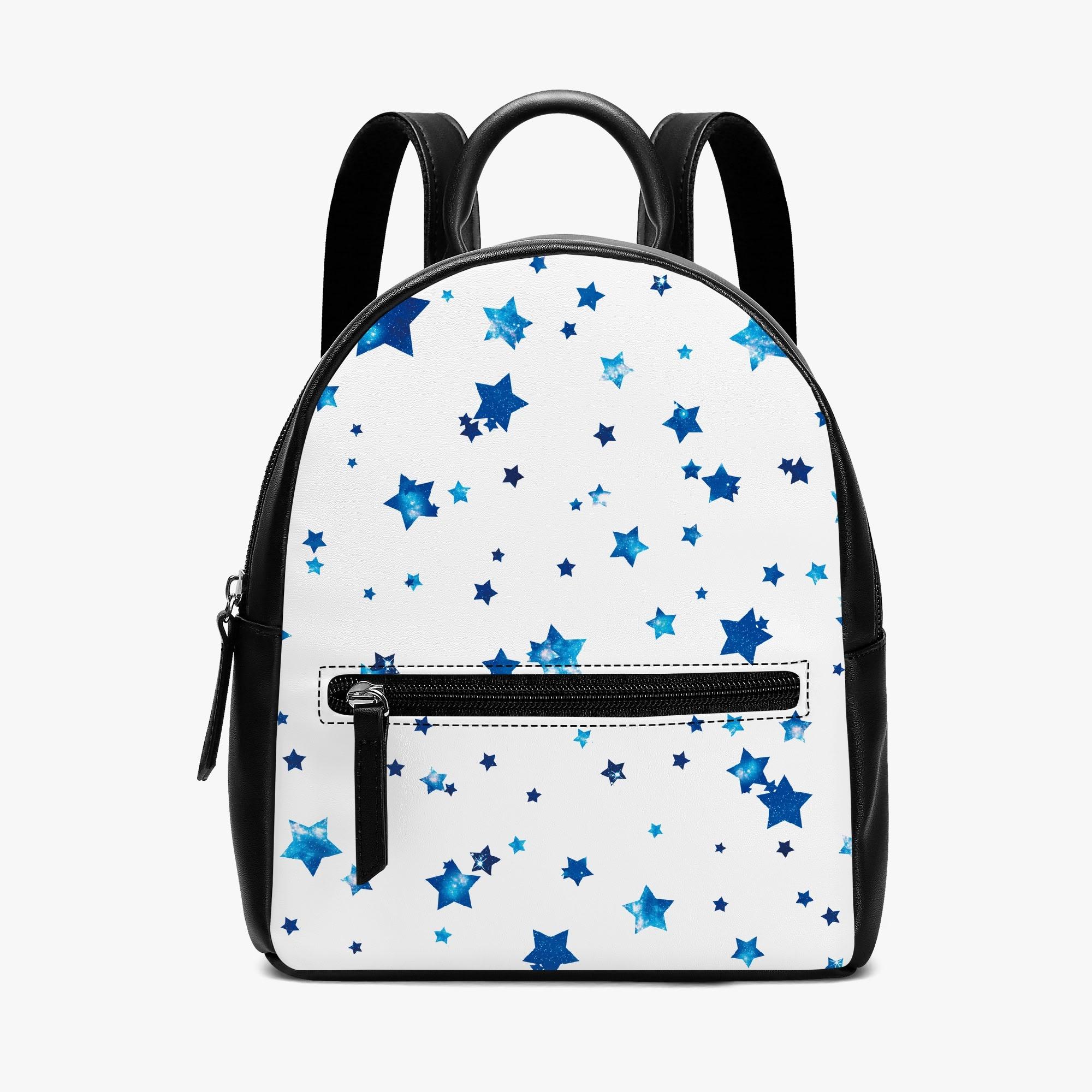 GalaxyStar(PUレザーミニバッグ) PUレザーミニバッグ レディース バッグ 全て 青 星 宇宙柄 galaxy 星型 冴木みやこ _ID018