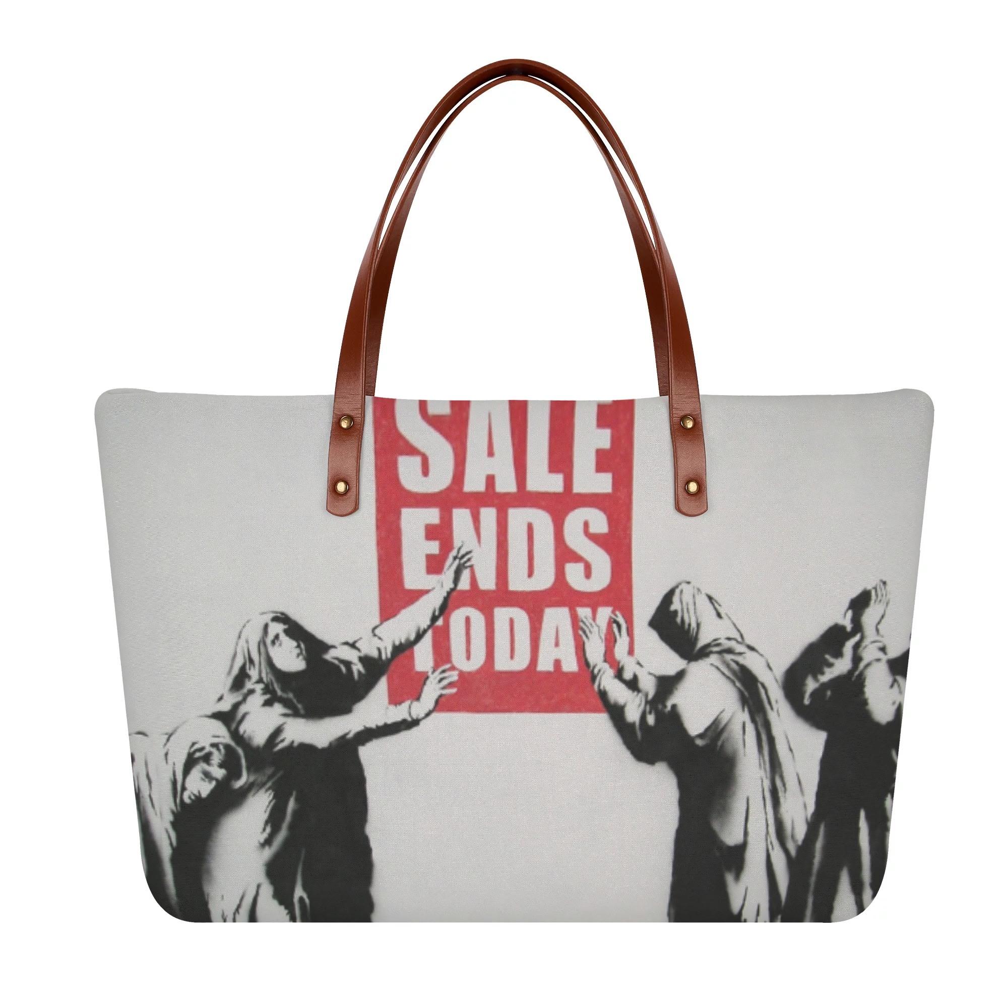 Banksy バンクシー デジタルアート(トートバッグ) トートバッグ レディース バッグ 全て public design _ID018