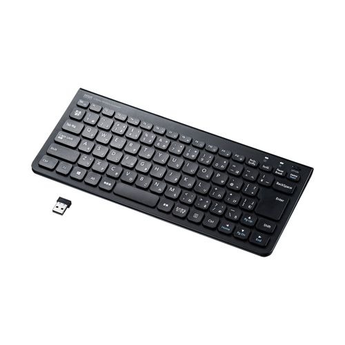 ワイヤレススリムキーボード ブラック 薄型 コンパクト パンタグラフ式 SKB-WL32BK サンワサプライ 送料無料 メーカー保証 新品