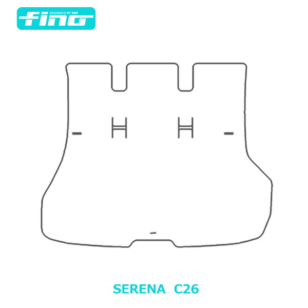 ◇fino◇フィーノ　C26　セレナラゲッジマット(カーゴマット)｜Ｙ・ＭＴ