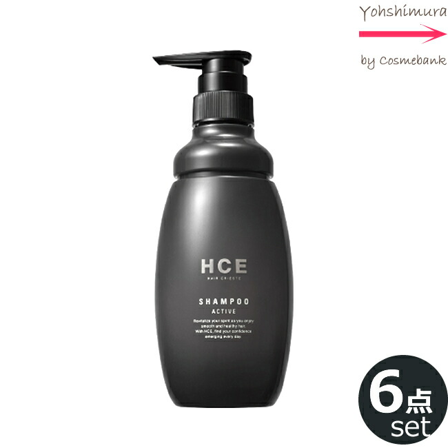 【ｘ６点セット】クラシエ ヘアクリエステ シャンプーアクティブ 500mL　HCE／HAIR CRIESTE／ACTIVE