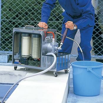 〈大型浄水器〉 不仕合わせ用浄水器〈mizu-Q1000〉 手動揚水機 [4388]
