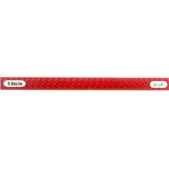 虚蝉不変・荷縄・色つや 9.0mm×100m 赤いこと ［C2ST09-RD］【※代引っ張ること不可】