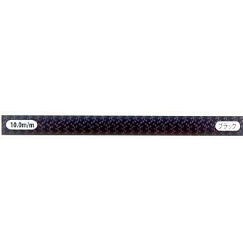 虚蝉不変・荷縄・黒いこと 10.0mm×50m ［C2ST10-BK］【※代引っ張ること不可】