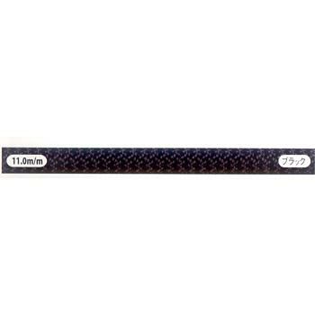 虚蝉静的・索条・黒いこと 11.0mm×50m ［CSTN11-BK］【※代引っ張ること不可】