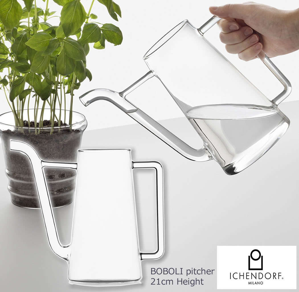 【マラソン店内P2～20倍♪クーポンも！】イッケンドルフ ミラノ ピッチャー BOBOLI pitcher / watering can ピッチャー じょうろ 水やり シンプル おしゃれ ガーデニング 園芸 植物 イタリア ICHENDORF MILANO