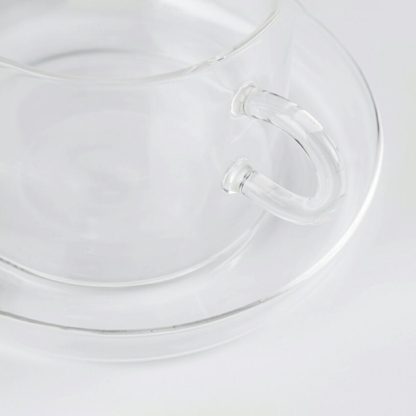 ICHENDORF MILANO PIUMA 透明 耐熱ガラス イッケンドルフ おしゃれ ギフト セット プレート 業務用 グラス ソーサー イタリア  TEA ティーソーサー SAUCER ガラス 調理器具・製菓器具