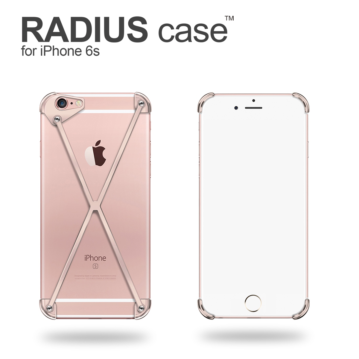 楽天市場 Radius Case 6s Rose Gold X For Iphone6s By Mod 3