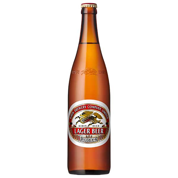 楽天市場】キリンラガービール 大瓶【633ml瓶×20本(1ケース