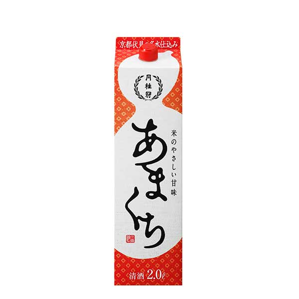 信頼】 月桂冠 あまくち パック 2L 2000ml × 12本 2ケース販売 送料無料 本州のみ 日本 清酒 日本酒 13度 甘口 やや濃醇  fucoa.cl