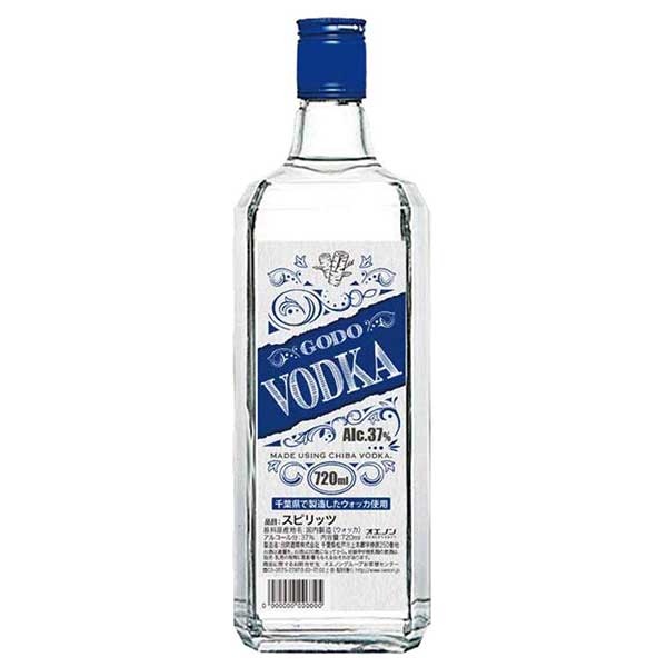 合同 CODO ウォッカ 37度 [瓶] 720ml &times; 12本[ケース販売]送料無料(本州のみ)[合同酒精 オノエン スピリッツ 日本 128376]【ギフト不可】ギフト プレゼント 贈り物 お祝い 内祝い お返し 誕生日プレゼント 父の日 敬老の日｜ハードリカー　店
