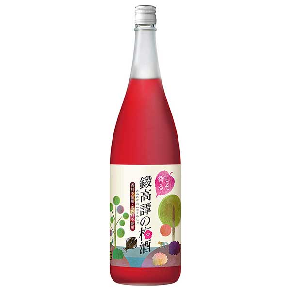合同 鍛高譚の梅酒 12度 [瓶] 1.8L 1800ml &times; 6本[ケース販売][合同酒精 オノエン リキュール(梅酒) 日本 139647]【ギフト不可】ギフト プレゼント 贈り物 お祝い 内祝い お返し 誕生日プレゼント 父の日 敬老の日｜ハードリカー　店