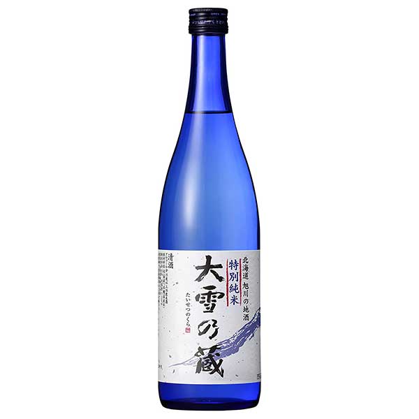 合同 大雪乃蔵 特別純米 15度 [瓶] 720ml × 6本[ケース販売]送料無料(本州のみ)[合同酒精 オノエン 清酒(純米酒) 日本 177271]【ギフト不可】ギフト プレゼント 贈り物 お祝い 内祝い お返し 誕生日プレゼント 父の日 敬老の日