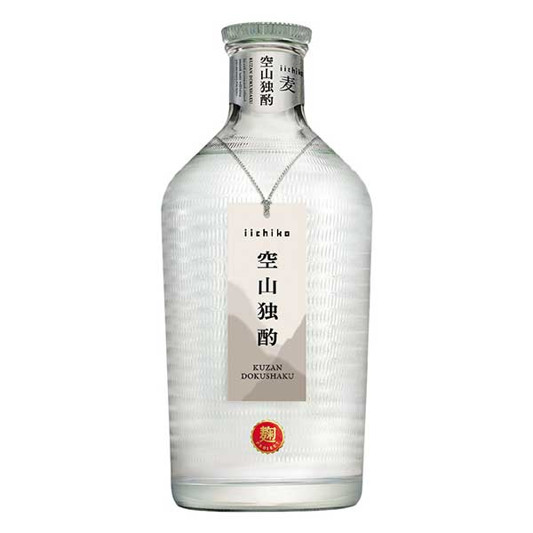 いいちこ 空山独酌 麦 30度 [瓶] 720ml &times; 6本[ケース販売] 送料無料(本州のみ) [三和酒類 麦焼酎 むぎ焼酎 乙類 日本 大分県]ギフト プレゼント 贈り物 お祝い 内祝い お返し 誕生日プレゼント 父の日 敬老の日｜ハードリカー　店