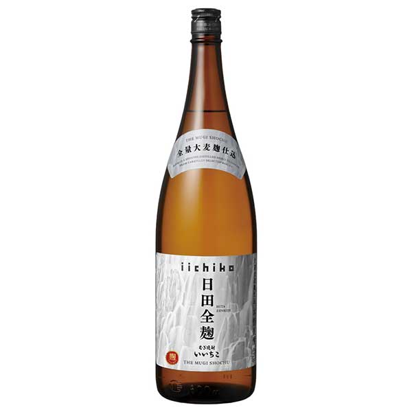 いいちこ 日田全麹 麦 25度 瓶 1.8L 1800ml × 6本 ケース販売 送料無料 本州のみ 三和酒類 麦焼酎 日本 大分 納得できる割引