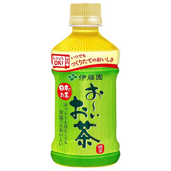 伊藤園 お～いお茶 緑茶(レンジ対応) [PET] 345ml × 24本[ケース販売] 送料無料(本州のみ) [伊藤園 日本 飲料 日本茶 61002]ギフト プレゼント 贈り物 お祝い 内祝い お返し 誕生日プレゼント 父の日 敬老の日
