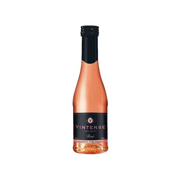 ヴィンテンス スパークリング ロゼ ミニ 200ml × 24本[ケース販売] 送料無料(本州のみ) [TK ベルギー 飲料 ノンアルコールスパークリング 426794]ギフト プレゼント 贈り物 お祝い 内祝い お返し 誕生日プレゼント 父の日 敬老の日