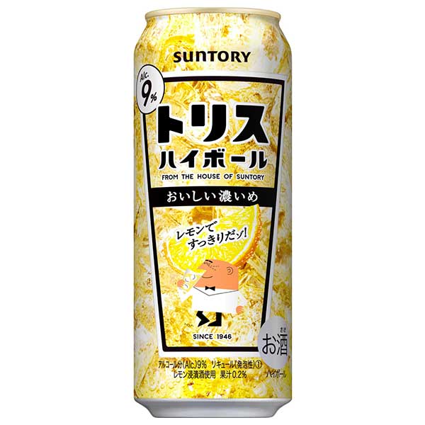 サントリー トリハイ トリスハイボール 濃いめ 缶 500ml X 24ベリューム 箱売り込み 送料無料 本州のみ 2ケースまで同梱適切 サントリー チューハイ リキュール Alc9 T8hkl 日日本 垂乳女の日 御父さんの日 プレゼント Vned Org