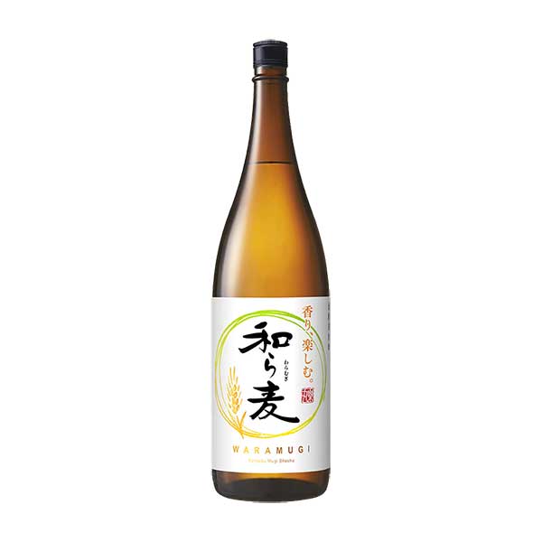 サッポロ 和ら麦 本格麦焼酎 25度 [瓶] 1.8L 1800ml &times; 6本[ケース販売] 送料無料(本州のみ) [サッポロビール 麦焼酎 むぎ焼酎 乙類 日本 P790]ギフト プレゼント 贈り物 お祝い 内祝い お返し 誕生日プレゼント 父の日 敬老の日｜ハードリカー　店