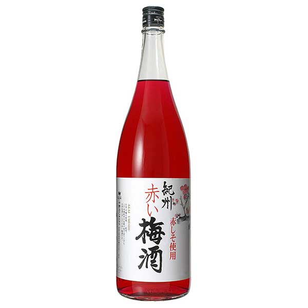 中野BC 赤い梅酒 1.8L 1800ml 日本 和歌山 梅酒 話題の行列