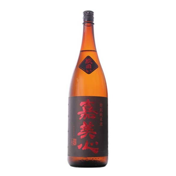 嘉美心 特別純米 瓶囲い 1.8L 1800ml × 6本 ケース販売 嘉美心酒造 岡山県 最大73％オフ！