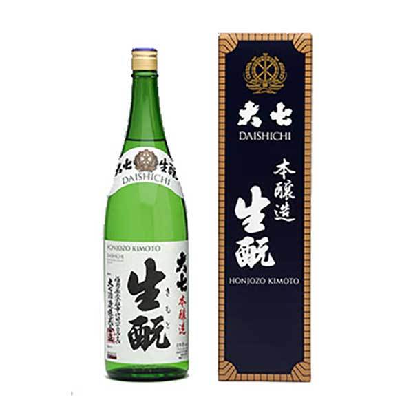 2022 新作 大七 生もと 本醸造 1.8L 1800ml × 6本 ケース販売 大七酒造 福島県 fucoa.cl