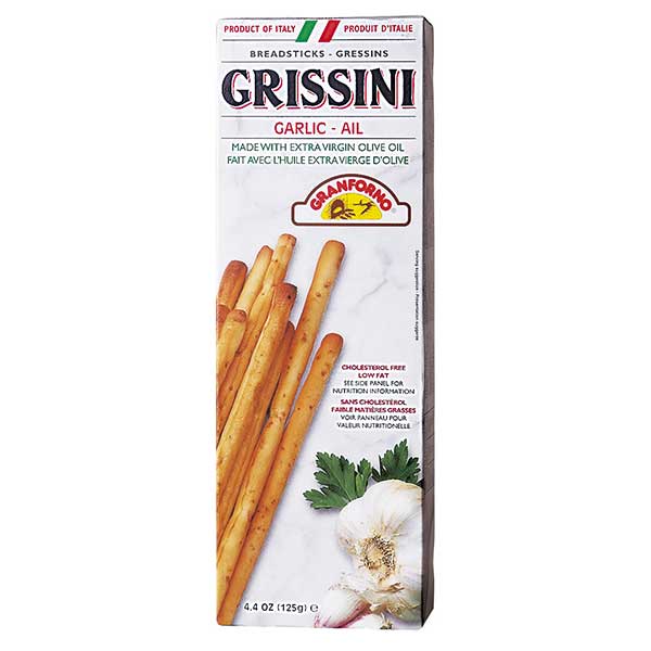 ズィンゴニア グリッシーニ ガーリック [袋] 125g × 24袋[ケース販売][モンテ イタリア パン ピザ粉 グリッシーニ 005805]ギフト プレゼント 贈り物 お祝い 内祝い お返し 誕生日プレゼント 父の日 敬老の日