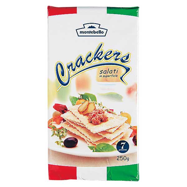 モンテベッロ クラッカー [箱] 250g × 20箱[ケース販売][モンテ イタリア パン ピザ粉 グリッシーニ 005807]ギフト プレゼント 贈り物 お祝い 内祝い お返し 誕生日プレゼント 父の日 敬老の日