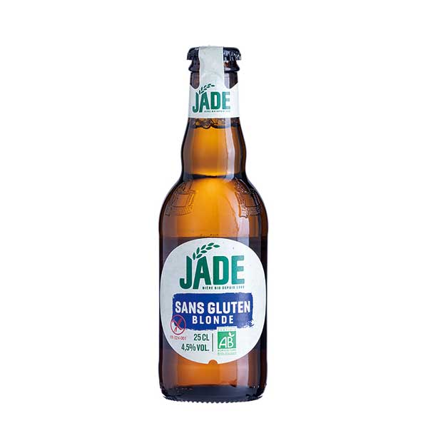 ジェード オーガニック グルテンフリー [瓶] 250ml × 24本[ケース販売][NB フランス 海外 外国 ビール]ギフト プレゼント 贈り物 お祝い 内祝い お返し 誕生日プレゼント 父の日 敬老の日