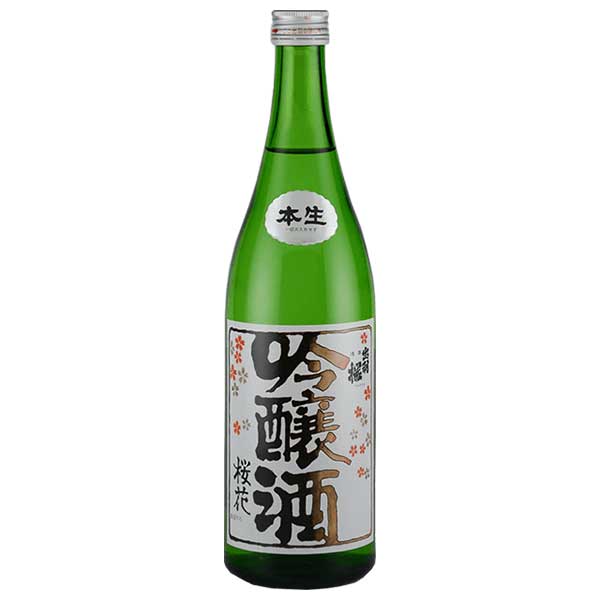 出羽桜 吟醸 桜花 本生 720ml × 12本[ケース販売] 送料無料(本州のみ) [出羽桜酒造 日本 山形県 清酒 日本酒 要冷蔵]ギフト プレゼント 贈り物 お祝い 内祝い お返し 誕生日プレゼント 父の日 敬老の日