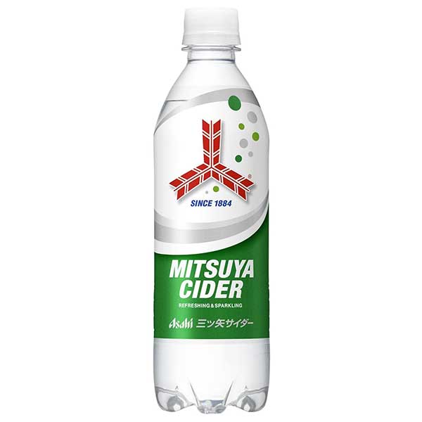 アサヒ 三ツ矢サイダー [PET] 500ml x 48本[2ケース販売] 送料無料(本州のみ) [アサヒ飲料 日本 飲料 炭酸飲料 2CFC0]ギフト プレゼント 贈り物 お祝い 内祝い お返し 誕生日プレゼント 父の日 敬老の日
