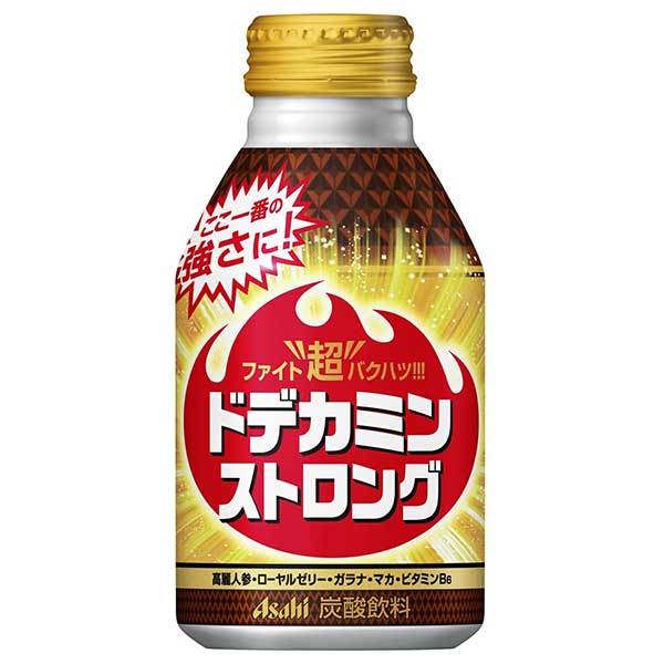 アサヒ ドデカミン ストロング [ボトル缶] 300ml x 48本[2ケース販売] 送料無料(本州のみ) [アサヒ飲料 日本 飲料 エナジー炭酸飲料 2CCW4]ギフト プレゼント 贈り物 お祝い 内祝い お返し 誕生日プレゼント 父の日 敬老の日