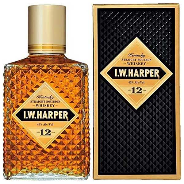 ハーパー12年　２本セット 楽天市場】[新型 正規品] I.W.ハーパー 12年 750ml 2本セット 43