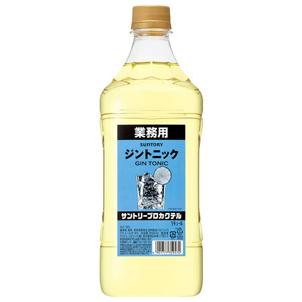 サントリー プロカクテル ジントニック Pet 1 8l 1800ml X 6本 ケース販売 サントリー 日本 リキュール カクテルコンク Pcogin Psicologosancora Es