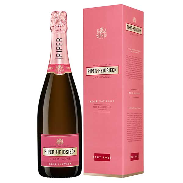 パイパー エドシック ロゼ ソヴァージュ [箱付] 750ml x 2本 送料無料(本州のみ) [日本リカー フランス シャンパン シャンパーニュ 辛口 3524PH02001N]ギフト プレゼント 贈り物 お祝い 内祝い お返し 誕生日プレゼント 父の日 敬老の日｜ハードリカー　店
