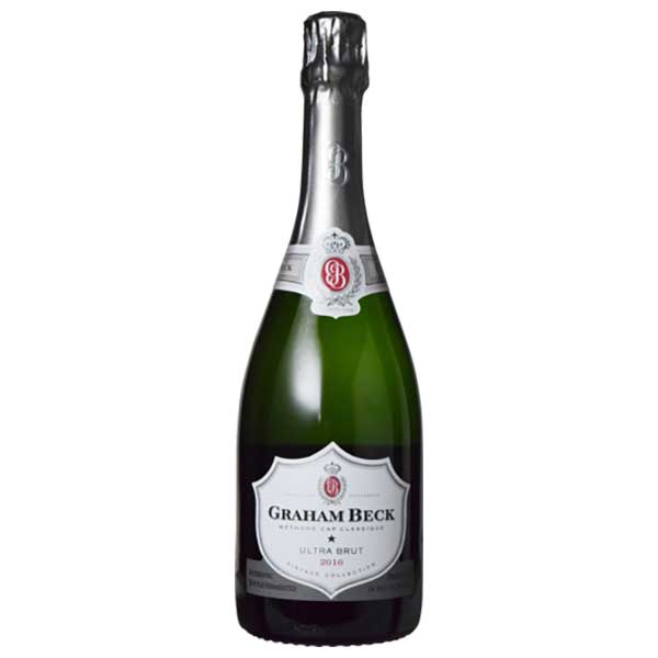 グラハム ベック ウルトラ ブリュット 750ml x 2本 送料無料(本州のみ) [MT 南アフリカ スパークリングワイン ウエスタン ケープ 辛口 616793]ギフト プレゼント 贈り物 お祝い 内祝い お返し 誕生日プレゼント 父の日 敬老の日