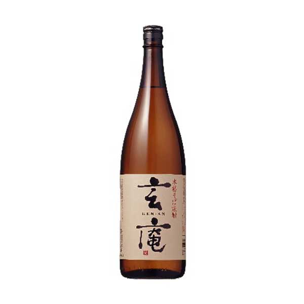 SALE／10%OFF ケース販売 アサヒビール 1800ml 瓶 4G347 そば焼酎 25度 蕎麦焼酎乙類 日本 6本 × 玄庵 1.8L 焼酎