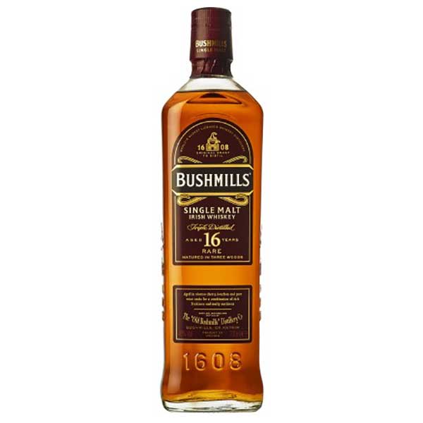 ブッシュミルズ シングルモルト 16年 40度 700ml 送料無料(本州のみ)[アサヒビール アイリッシュウイスキー イギリス 48122]ギフト プレゼント 贈り物 お祝い 内祝い お返し 誕生日プレゼント 父の日 敬老の日 10,625円
