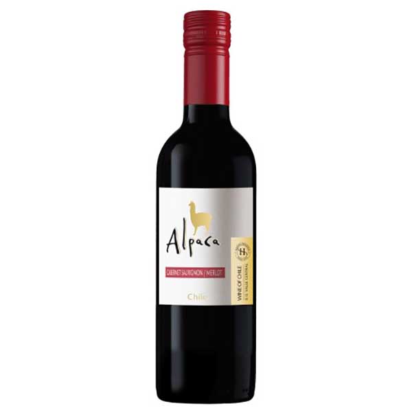 サンタ ヘレナ アルパカ カベルネ メルロー 375ml × 24本[ケース販売] 送料無料(本州のみ) [アサヒビール チリ 赤ワイン セントラル ヴァレー ミディアムボディ G1780 ]ギフト プレゼント 贈り物 お祝い 内祝い お返し 誕生日プレゼント 父の日 敬老の日