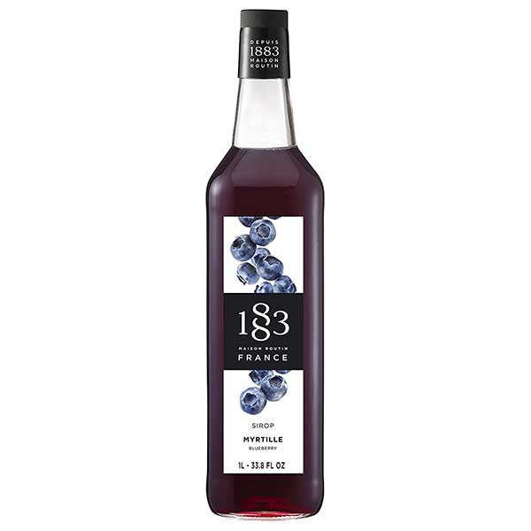 1883(メゾン ルータン) ブリーベリー シロップ 1L 1000ml x 2本 送料無料(本州のみ) [デニオ総合研究所 1883 MAISON ROUTIN フランス シロップ スイーツ 割り材]ギフト プレゼント 贈り物 お祝い 内祝い お返し 誕生日プレゼント 父の日 敬老の日