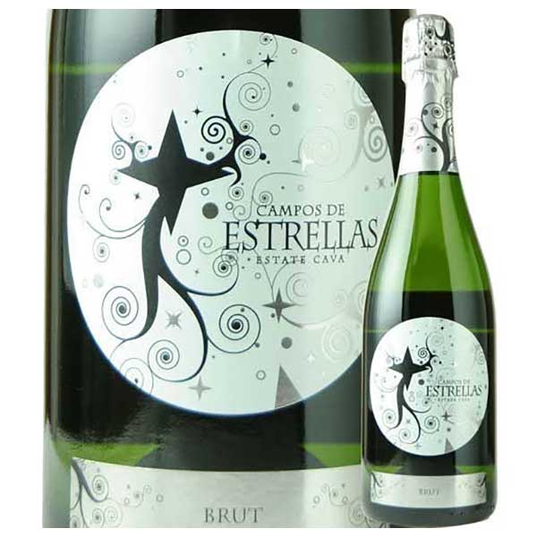 ヴィネルジア カンポス デ エストレリャス ブリュット 750ml x 2本 送料無料(本州のみ) [SOM スペイン スパークリングワイン 白 カタルーニャ 2101140000023]ギフト プレゼント 贈り物 お祝い 内祝い お返し 誕生日プレゼント 父の日 敬老の日