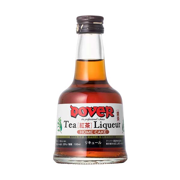 ドーバー ティー 紅茶 リキュール 濃茶 25度 100ml × 24本[ケース販売] 送料無料(本州のみ)[ドーバー 日本 リキュール スイーツ デザート作り 料理作り お菓子作り]ギフト プレゼント 贈り物 お祝い 内祝い お返し 誕生日プレゼント 父の日 敬老の日