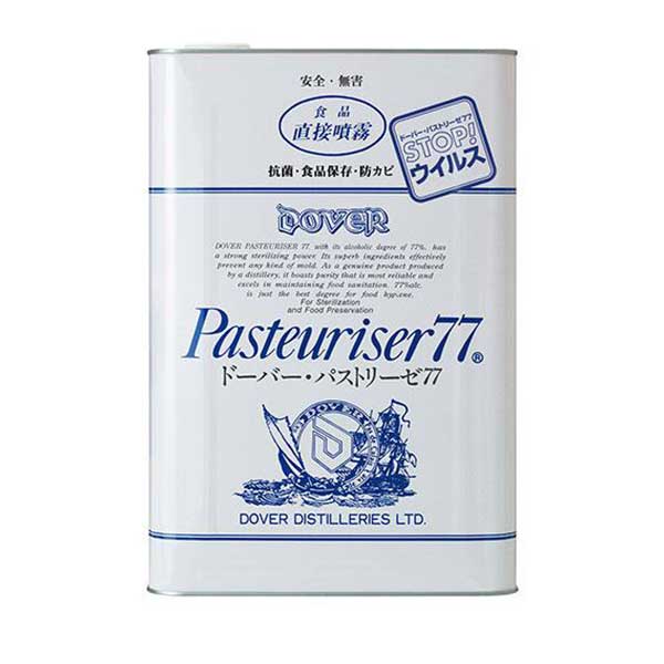 ドーバー パストリーゼ 77　一斗缶15kg【空容器】 パストリーゼ77 ドーバーパストリーゼ77 15kg 一斗缶 送料無料