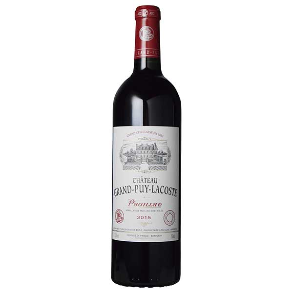 A.O.C.ポイヤック シャトー グラン ピュイ ラコスト 750ml[MT フランス 赤ワイン ボルドー フルボディ 650057]ギフト プレゼント 贈り物 お祝い 内祝い お返し 誕生日プレゼント 父の日 敬老の日｜ハードリカー　店