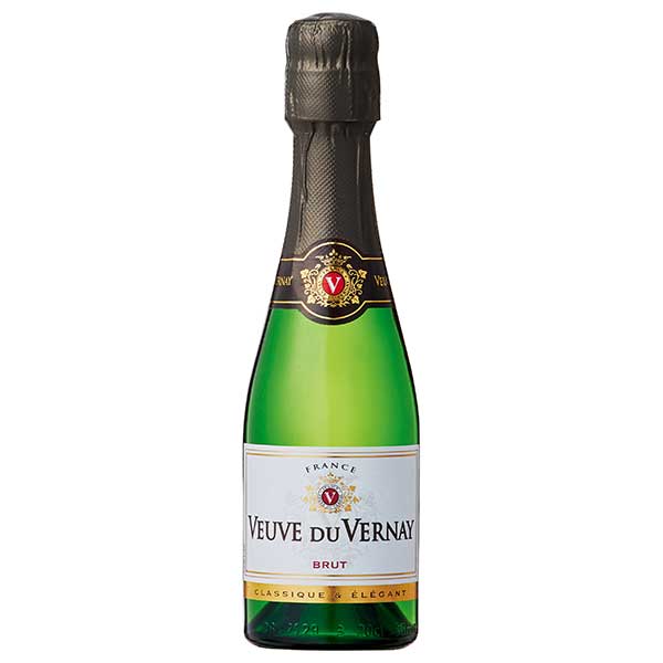 クリテール ブリュット ド ブリュット ヴーヴ デュ ヴェルネ ブリュット 200ml × 24本[ケース販売][MT フランス スパークリングワイン 辛口 612797]ギフト プレゼント 贈り物 お祝い 内祝い お返し 誕生日プレゼント 父の日 敬老の日