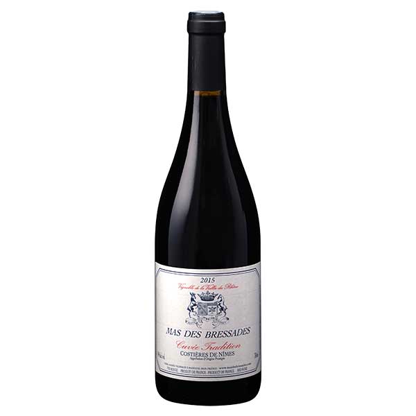 マス デ ブレサド コスティエール ド ニーム ルージュ キュヴェ トラディション 750ml × 12本[ケース販売] 送料無料(本州のみ)【メーカー直送】 [稲葉 フランス 赤ワイン コート デュ ローヌ コスティエール ド ニーム フルボディ FA679]