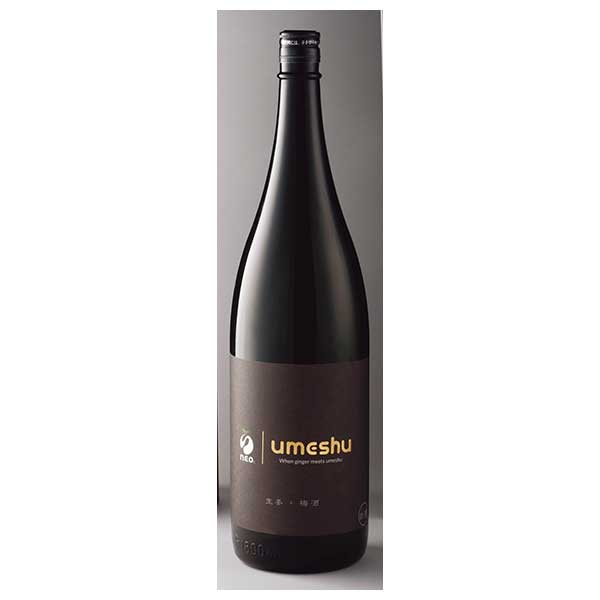 友桝 n.e.oジンジャー梅酒 [瓶] 1.8L 1800ml x 6本[ケース販売] [友桝 梅酒 リキュール 日本 2801009]ギフト プレゼント 贈り物 お祝い 内祝い お返し 誕生日プレゼント 父の日 敬老の日