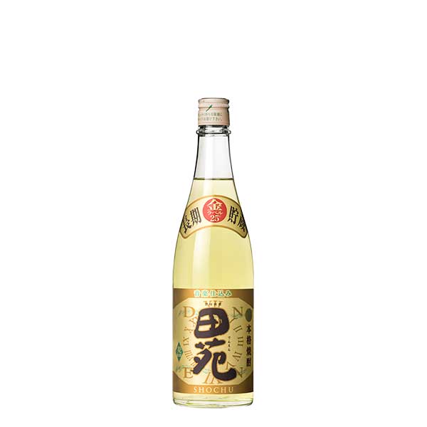 市場 田苑 x 6本 送料無料 720ml 金ラベル 本州のみ 25度 麦 ケース販売